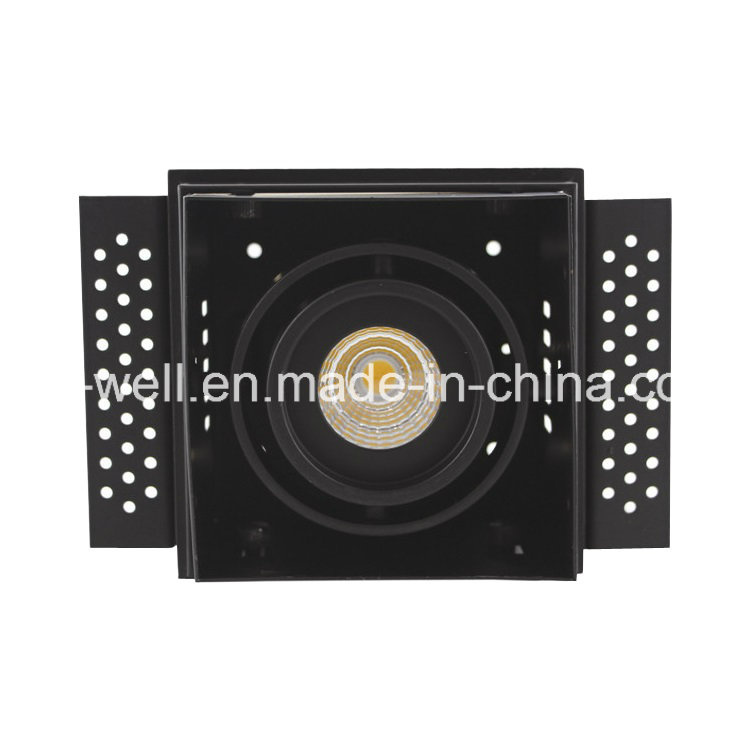 Frameless Square LED Ceiling Light CREE LED 10W