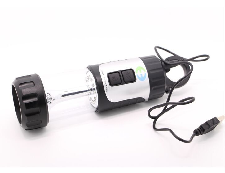 High Quality Shake to Charge and Rechargeable LED Flashlight