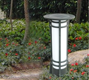 6W LED Solar Lawn Light for Garden or Park