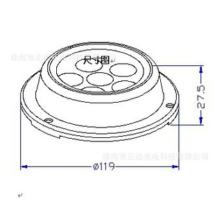 LED Boat Underwater Light