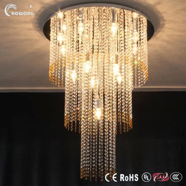 Christmas Engineering Modern Crystal Chandelier for Hotel