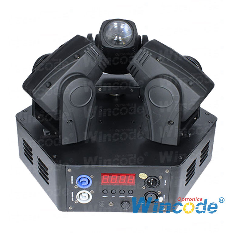 Trigon LED Moving Head Light / 3 Heads LED Moving Head Light