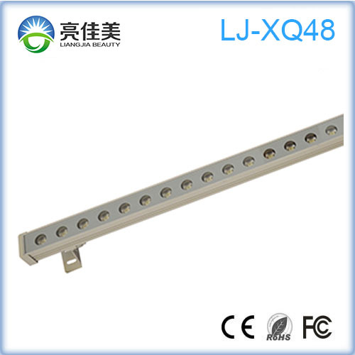 IP67 Wall Washer Types 24PCS*1W High Power LED Chips Light Source and Aluminum Alloy Lamp Body Material LED Wall Washer 24W