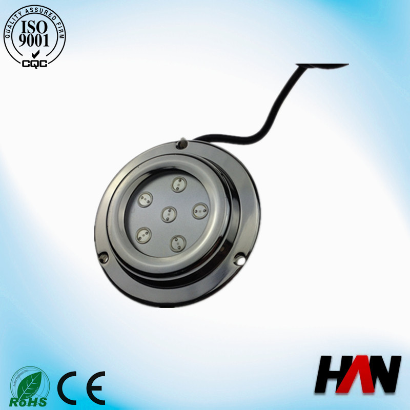 6W IP68 Boat LED Underwater Light