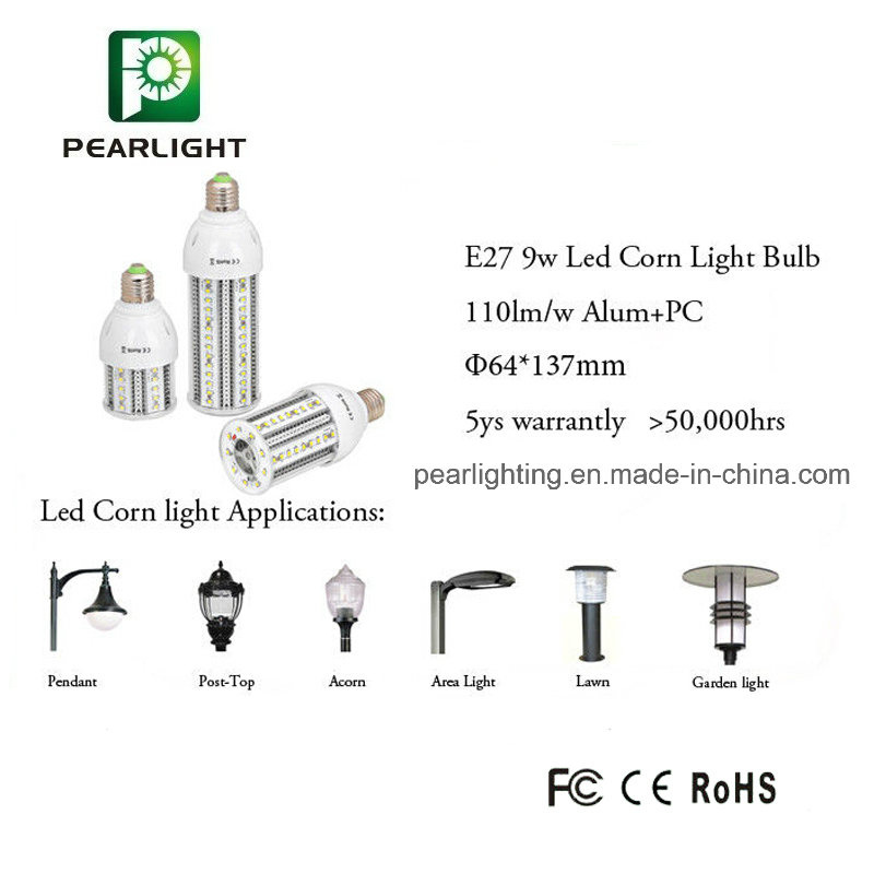 Energy Saving 9W 5630 SMD E27/E40 Base Lamp LED Corn Light