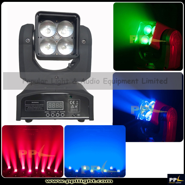 Zoom Function 4X10W Super Beam LED Moving Head Light