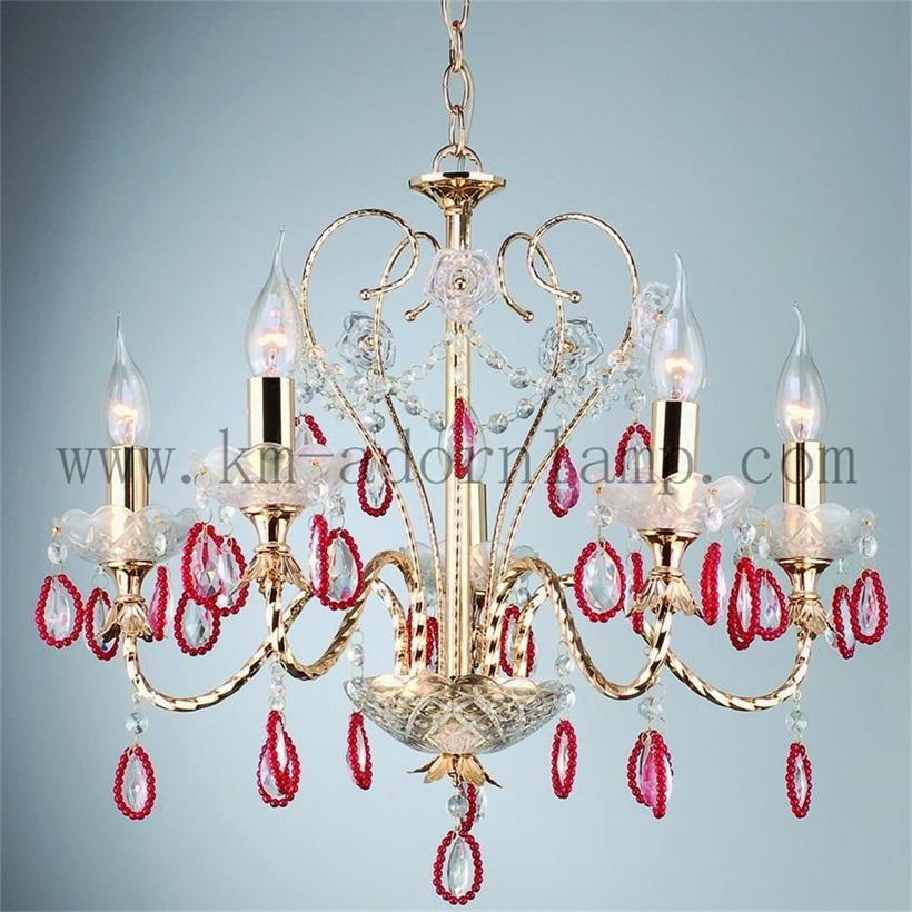 Chandelier Crystal Iron Light