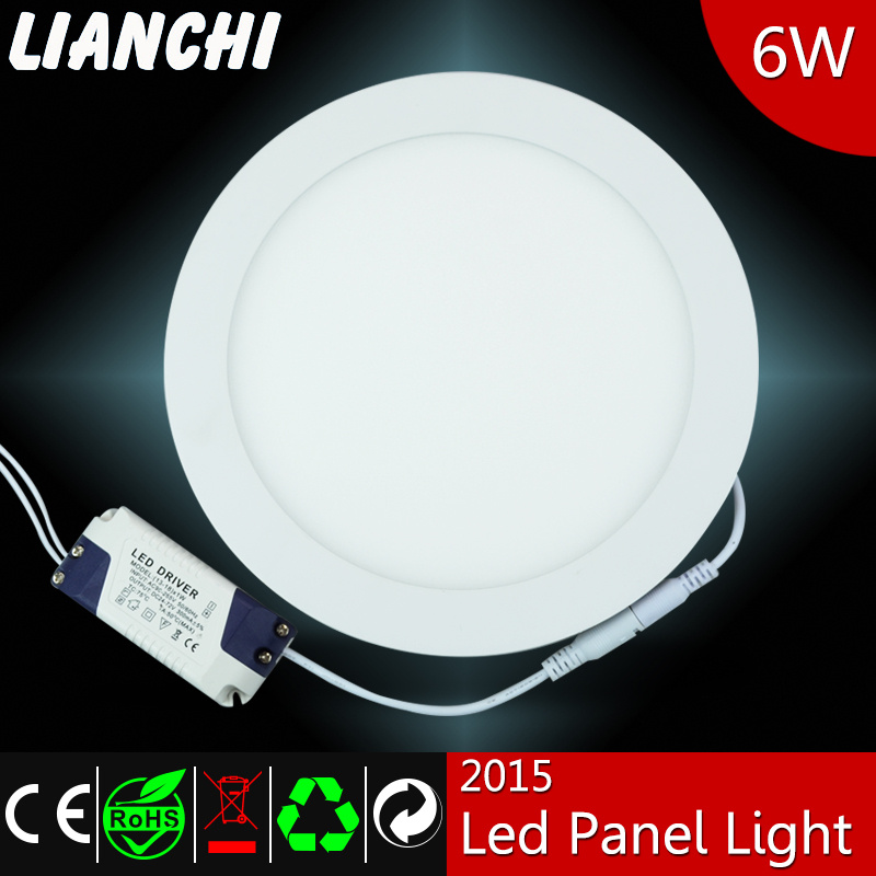 Concealed LED Ceiling Lights Ultrathin LED Panel Round 6W (GT0306)