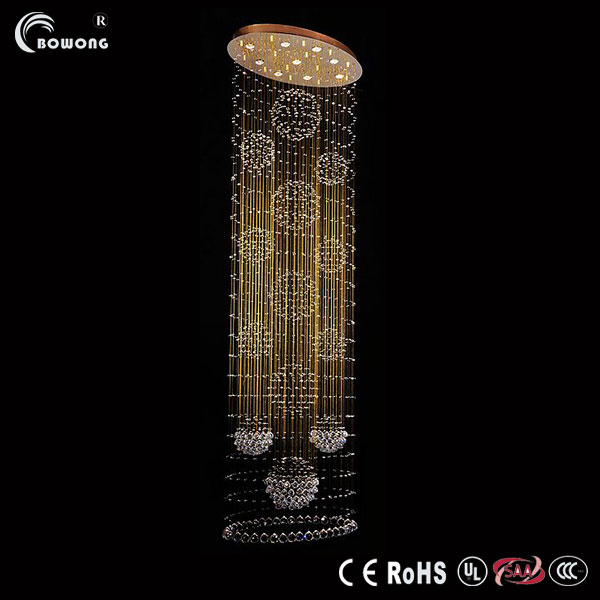 Modern Style Chandelier Crystal for Hotel Lobby