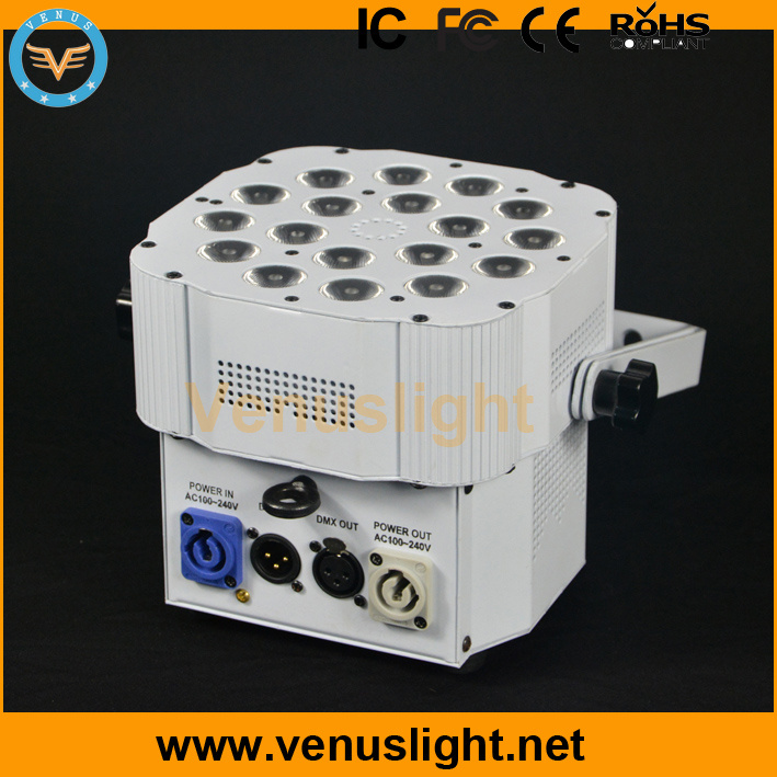 High Brightness 18PCS 5in1 LED Flat PAR Stage Light