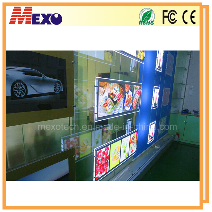 Window Display Double Side Magnetic LED Slim Light Box