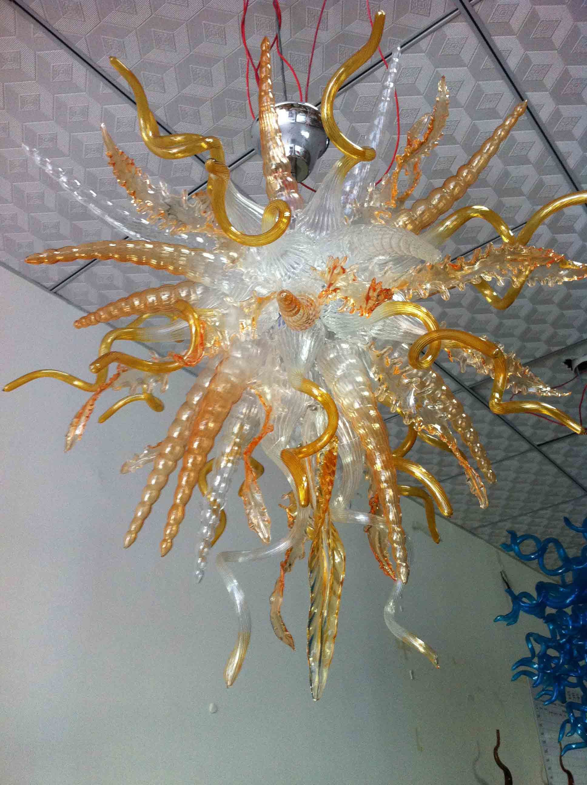 Decorative Indoor Lighting Glass Chandeliers (BGC20100)