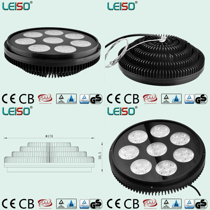 53W LED PAR53 with Nichia LED Chip