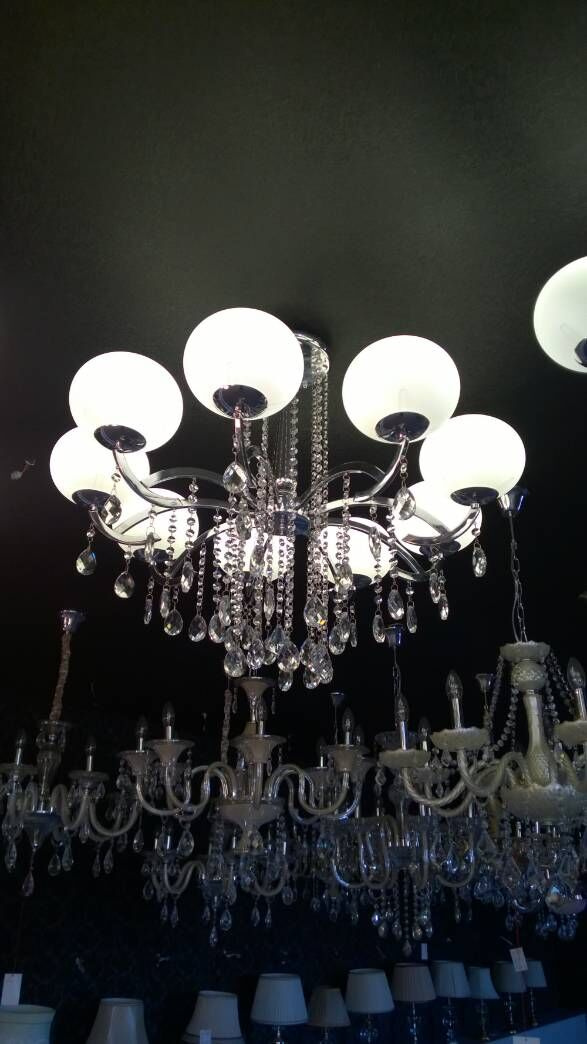 Modern Glass Chandelier Lamp (DU992)