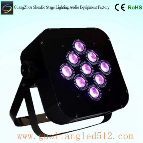 9PCS 10W Disco Stage Light PAR Can LED