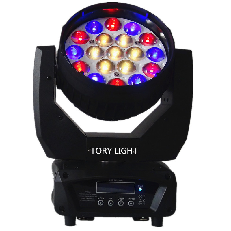 19*15W LED Zoom Moving Head Beam Light for Stage