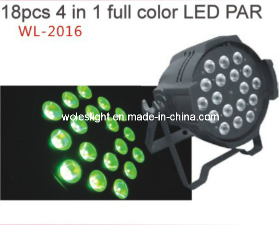 18PCS 4in1 Full Color LED PAR