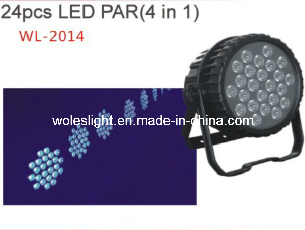 24PCS LED PAR (4in1)