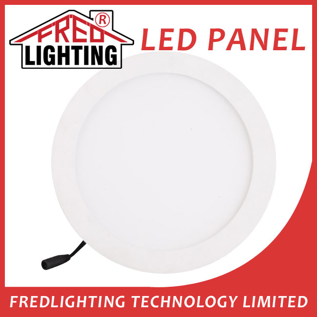 AC85~265 Epistar Chips 2835 SMD 6W LED Recessed Panel Light