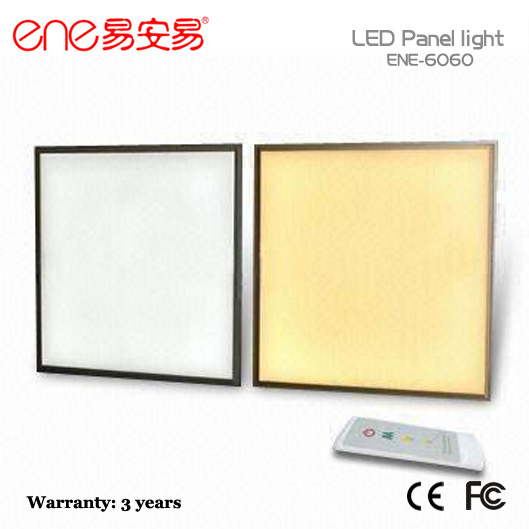 Adjustable and Dimmable LED Panel Light with RF Controller