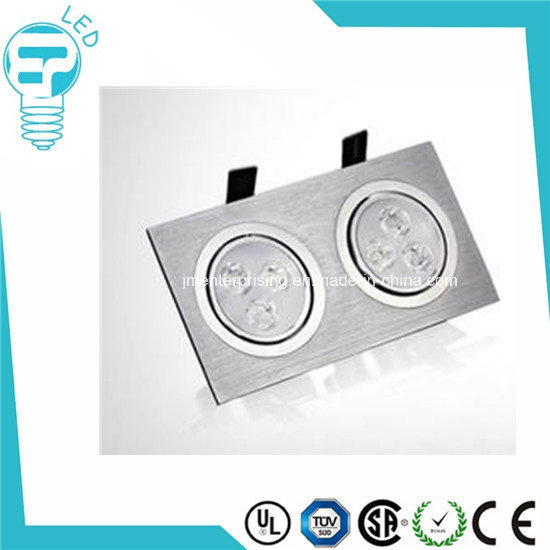 High Quality Two Head Square LED Down Light