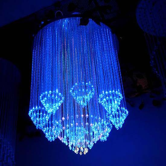 Fiber Optic Chandelier