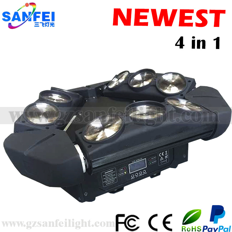 DJ 9 Eyes LED Spider Moving Head Beam Light (SF-300D)