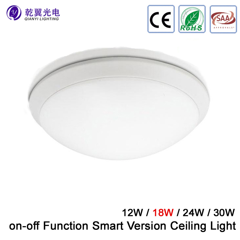 18W LED Oyster Wall Light on-off Function Ceiling Light with Smart Version Wall Light (QY-CLS3-18W)