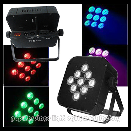 9PCS LED Rechargeable Battery & DMX Wireless PAR Light