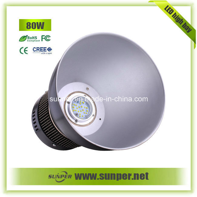 80W Newest Design Indoor High Power LED, High Bay Light