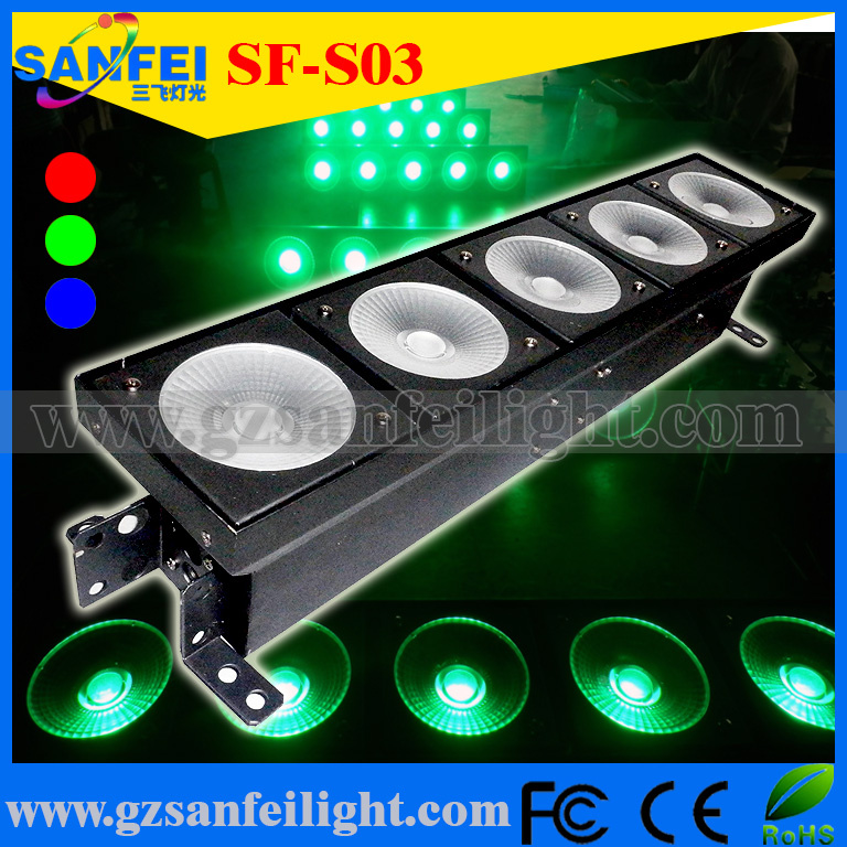 Cheap 5 *30W RGB Stage LED Matrix Light