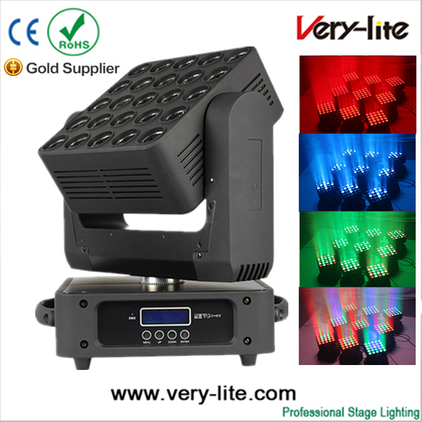 25PCS 12W Matrix RGBW LED Moving Head Light/LED Stage Light