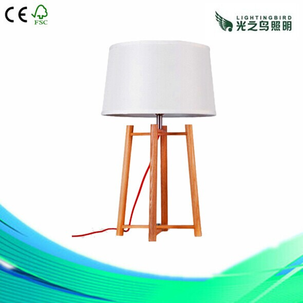 Lightingbird Classic Creation Hotel Wood Table Lamp (LBMT-DT)