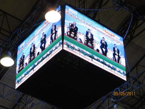 High Brightness 10mm Full Color LED Display for Stadium