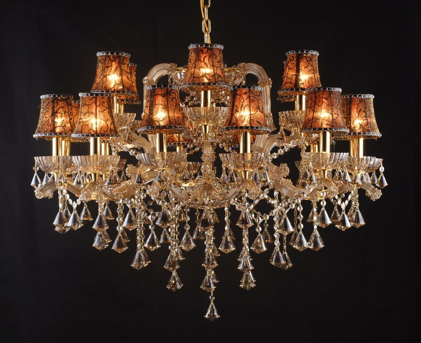 Low-Key Luxury Coffee Shop Decorative Chandelier (10044-18L)