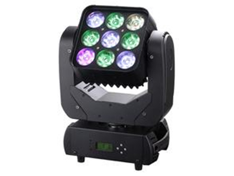 9X10W RGBW LED Moving Head Disco Light