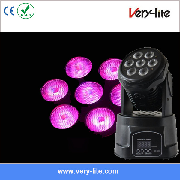 7*10W Mini LED Moving Head Light