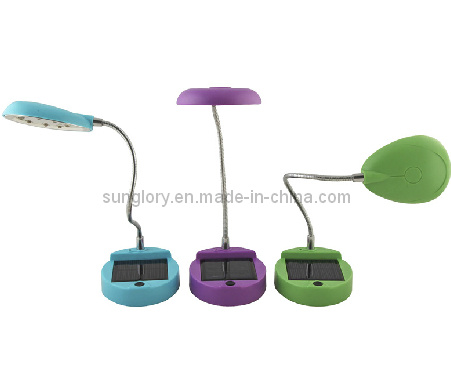 USB New 8LEDs Solar Table Lamp