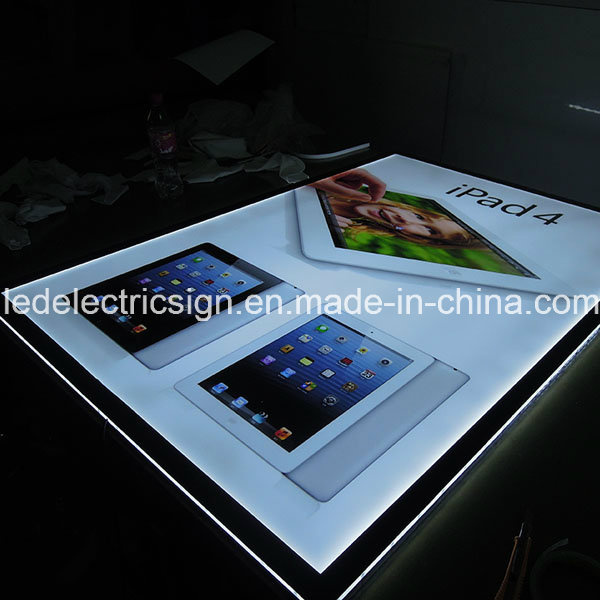 Acrylic Aluminum Photo Frame Light Box for Advertising