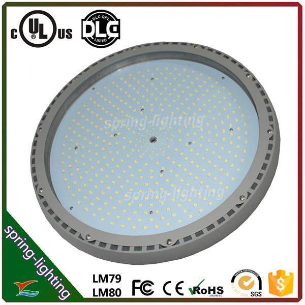 UL 100W LED Flat High Bay Light Pizza Type Warehouse Lights