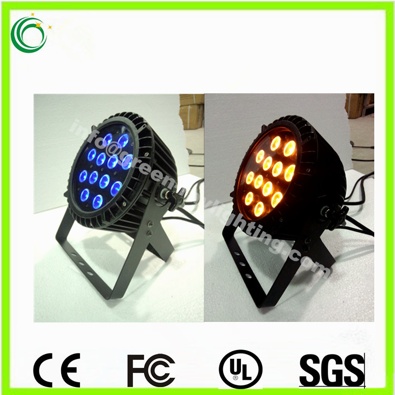 12PCS 18W Waterproof LED PAR Stage Disco Light