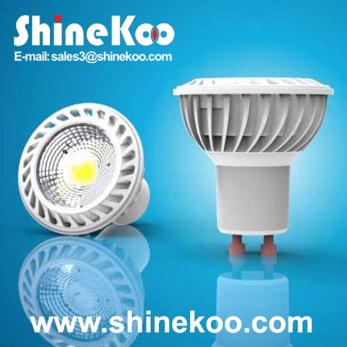 Aluminium 5W LED Spotlight (SUN10-GU10-5W-A)