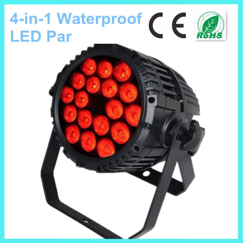 18*10W 4 in 1 LED PAR Disco Lighting