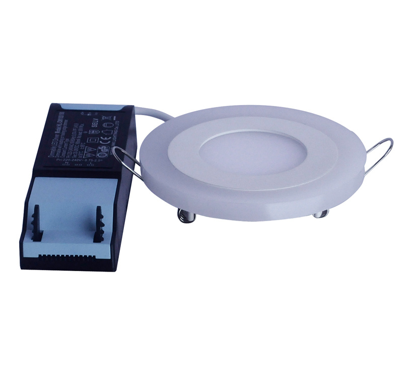 3W 6W 12W Acrylic and Aluminum Square and Round LED Down Light