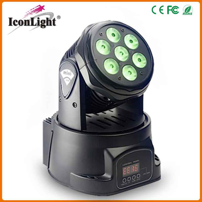 7pcsx3w 3in1 Mini LED Moving Head Light (ICON-M005C)