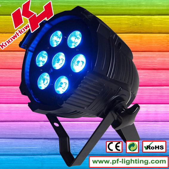 7PCS*10W RGBW 4 in 1 Mini LED PAR Light