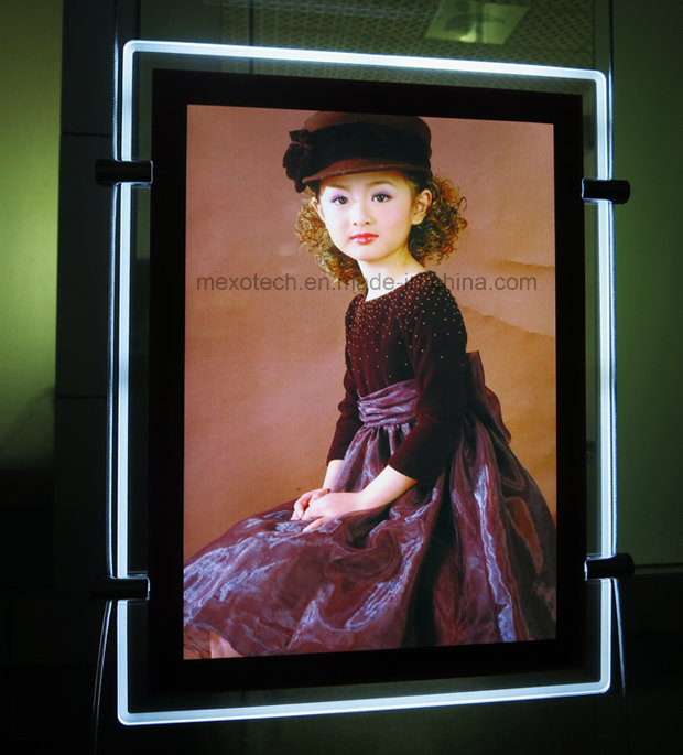 Acrylic Poster Display Board LED Advertising Light Box