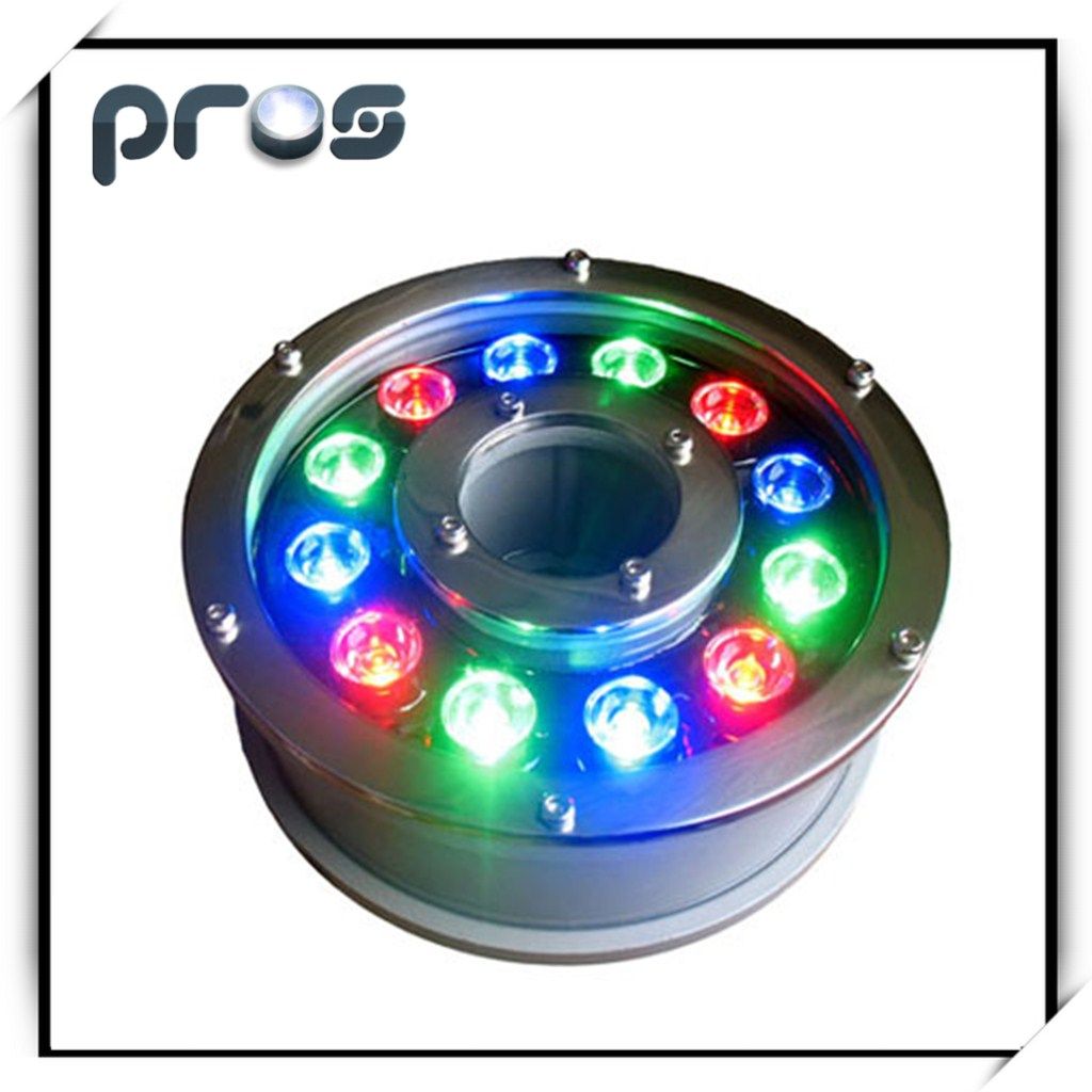 LED Fountain Light 9W. 12W, LED Underwater Light