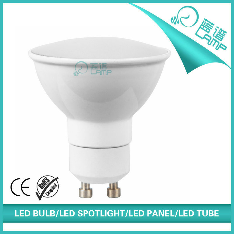 5W GU10 LED Lamp White Aluminum House