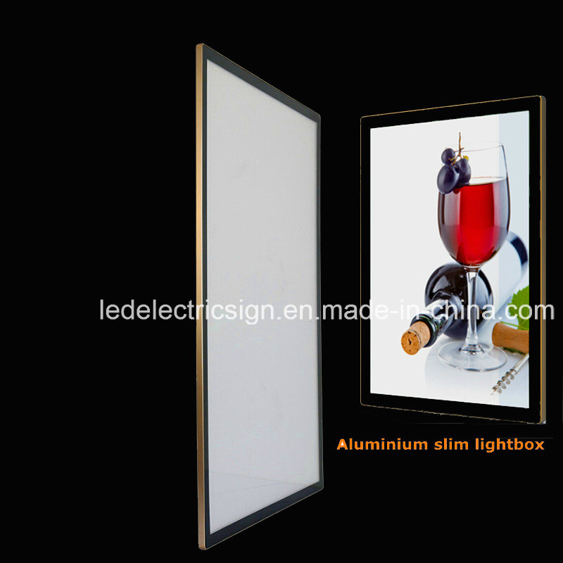 LED Aluminum Snap Open Frame Light Box